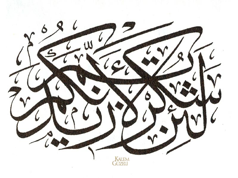 &copy; Hamid Aytaç - Levha - Ayet-i Kerîme