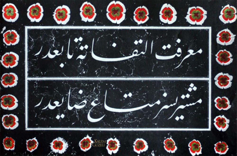 &copy; Necmeddin Okyay - Levha - Özlü Söz
